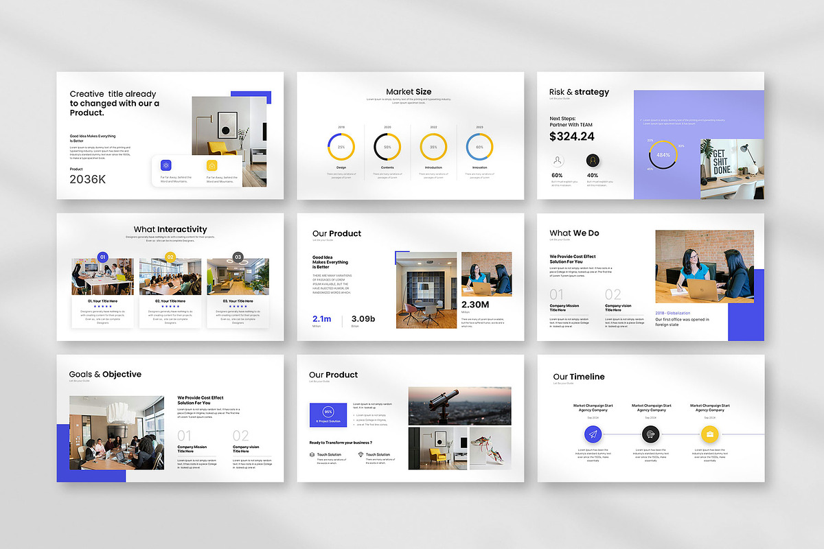 Business Plan Presentation, a Presentation Template by KreateTribe (Photo 4 of 6)