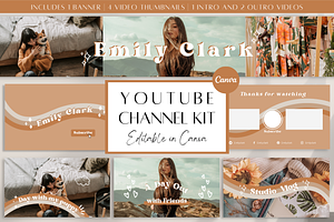 YouTube Branding Kit Canva