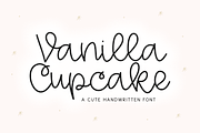 Vanilla Cupcake - Script Font, a Script Font by KA Designs (Thumbnail 1 of 9)