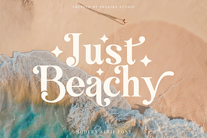 Just Beachy - Serif Font