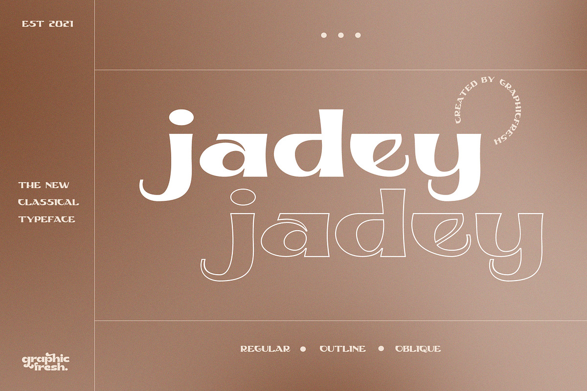 Jadey - The Classical Serif Font, a Serif Font by Graphicfresh (Photo 1 of 10)