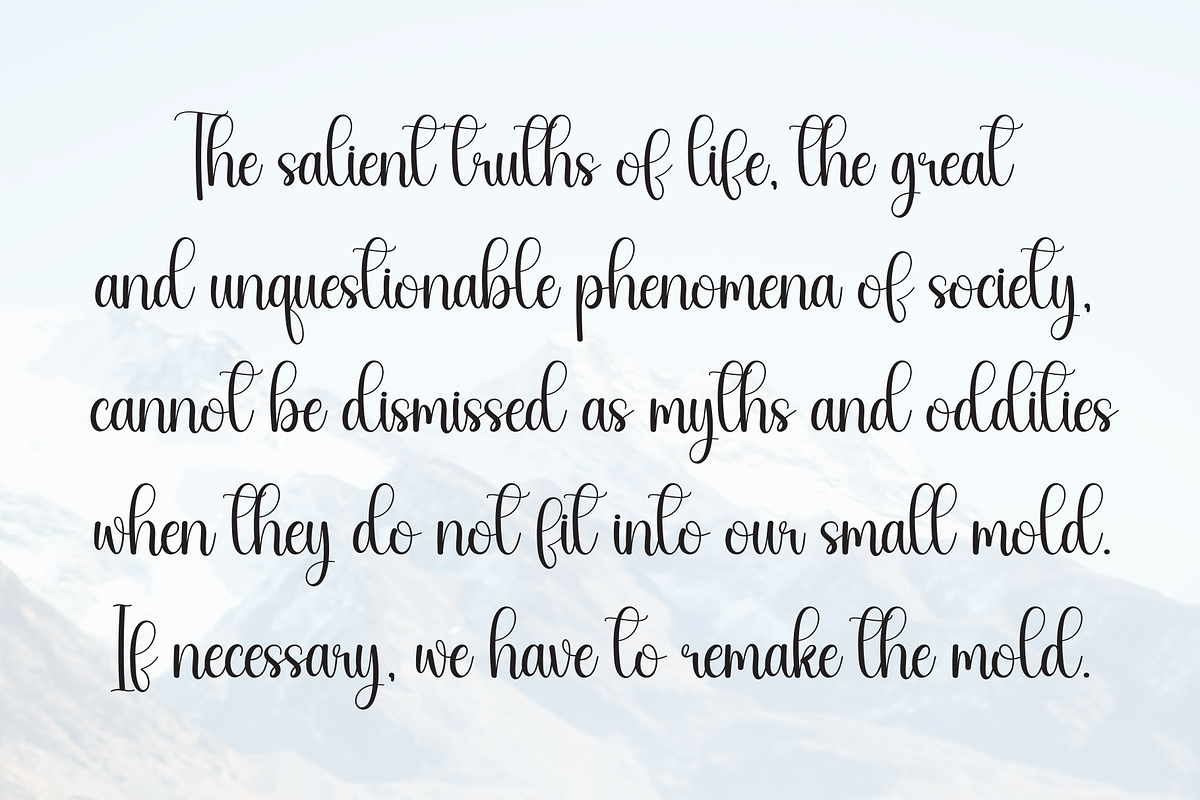 Christmas | Script Font, a Handwritten Font by Scratchones (Photo 6 of 9)
