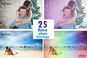 25 Amazing Retro Photo Overlays