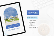 Airbnb Welcome Book Template | Beach, a Brochure Template by Ciera Design Templates (Thumbnail 3 of 6)