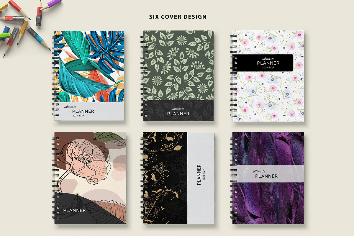 Ultimate Planner Bundle Pack 2024-27, a Stationery Template by ROJI CREATOR (Photo 8 of 9)