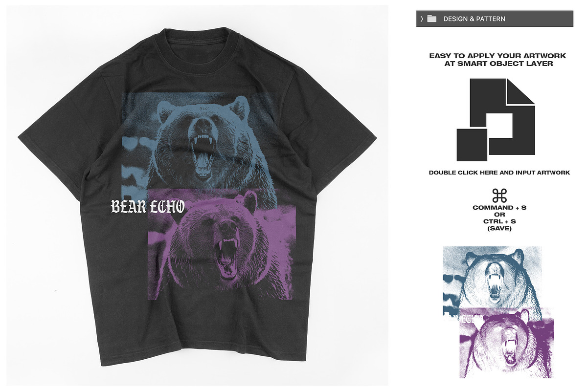 T-shirt Wrinkled Mockup, a Shirt Mockup by DaldSgh (Photo 8 of 11)