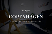 Copenhagen - 25 Minimalistic Logos, a Branding & Logo Template by Mats-Peter Forss (Thumbnail 1 of 4)