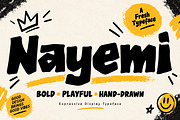 Nayemi, a Script Font by Wow Magic (Thumbnail 1 of 5)