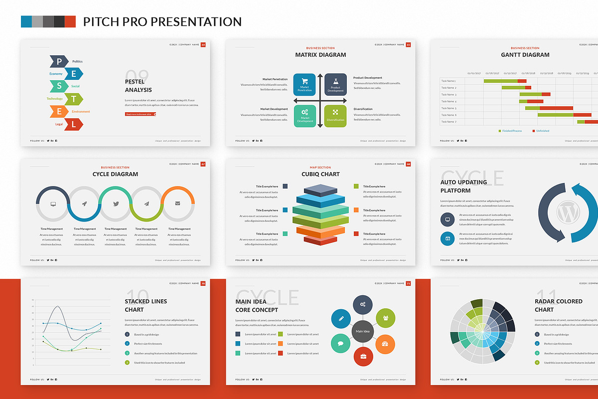 Pitch Pro | Powerpoint Template, a Presentation Template by Zacomic Studios (Photo 10 of 26)