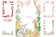 Everyone loves ice cream!, an Animal Illustration by Love Watercolor Store (Thumbnail 10 of 11)