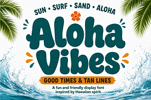 Aloha Vibes - Fun Hawaiian Display