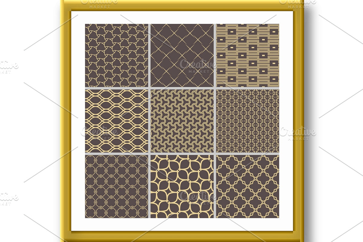 Set of Geometric Modern Vector, a Pattern Graphic by FineArtStudio (Photo 2 of 3)