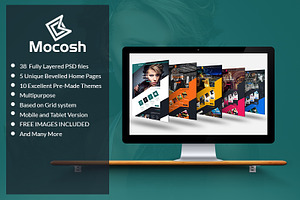 Mocosh - Multi-Purpose PSD Template