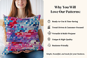Paper Mosaic Seamless Patterns, a Pattern Graphic by Ninterints (Thumbnail 7 of 13)