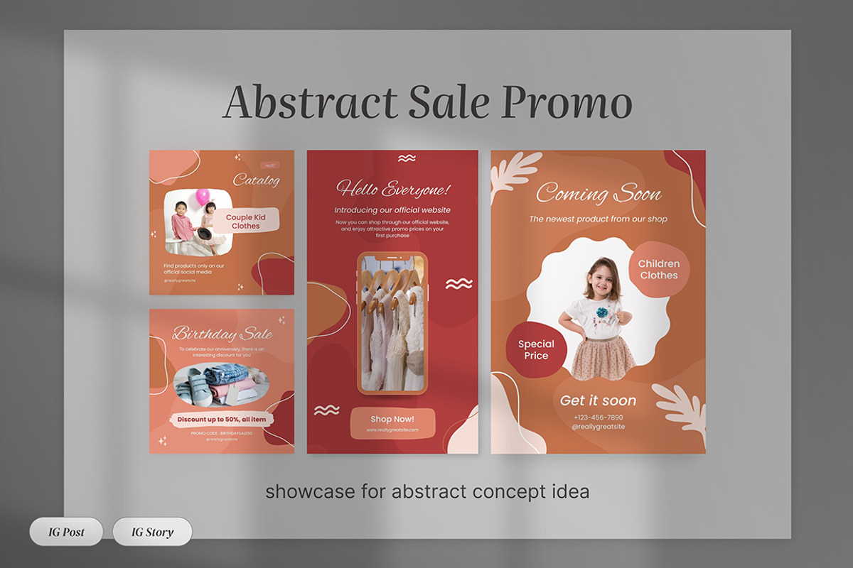 Bundle Pack 5in1 Canva Template, a Social Media Template by Brandearth RRGraph (Photo 4 of 19)