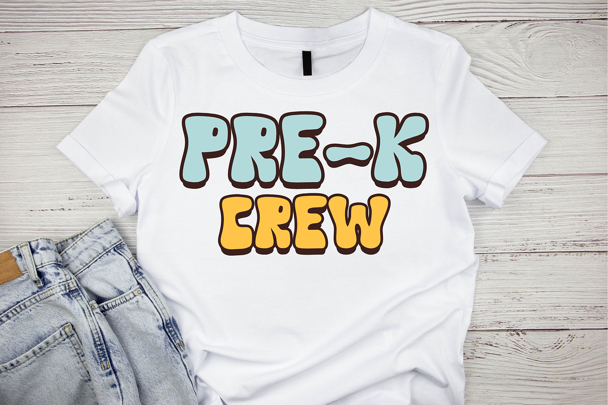 Groovy Teacher, a Sans Serif Font by Brown Cupple (Photo 4 of 7)