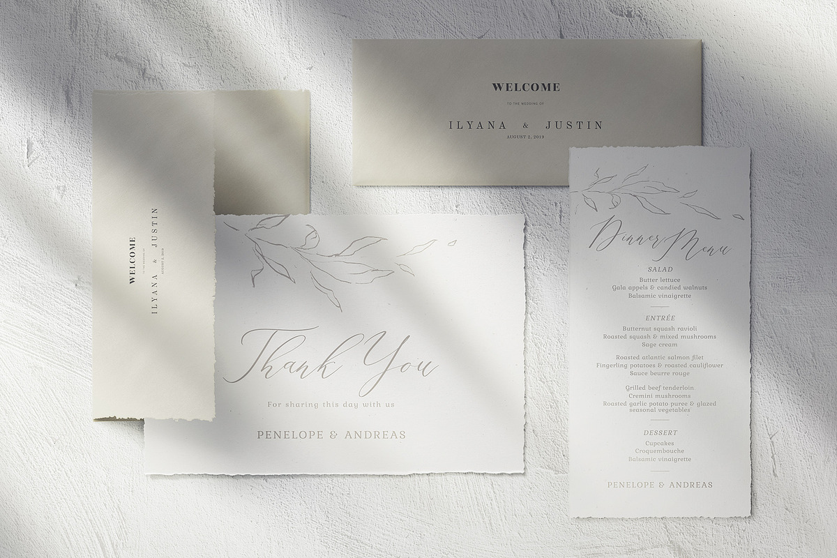 Papers&Envelopes - mockup set, a Product Mockup by Creatoom (Photo 10 of 29)