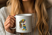 WHIMSICAL UKRAINIAN GIRL CLIPART, a Person Illustration by Daring Digies (Thumbnail 8 of 10)