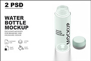 Water Bottle Mockup, a Product Mockup by GraphicsPixel (Thumbnail 1 of 8)