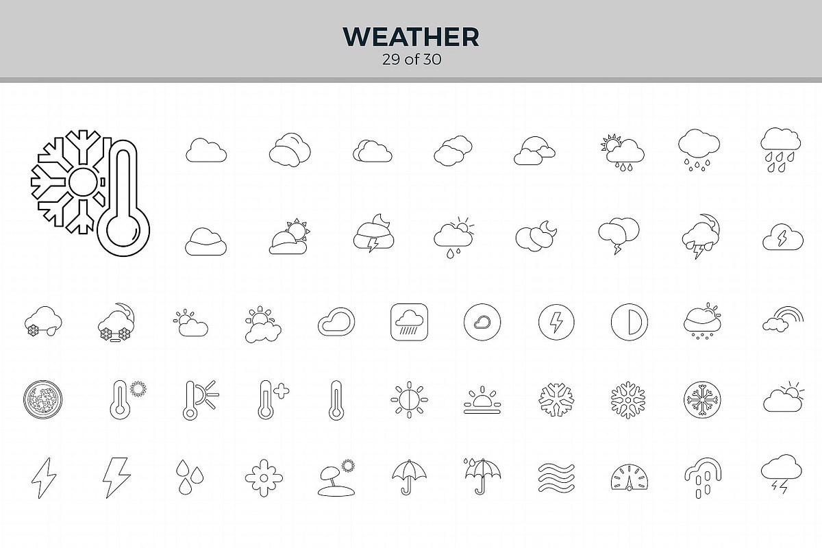 Jumbo Line Icons Pack, an Outline Icon by Jumbo Icons (Photo 30 of 48)
