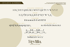 Revillia-Casual Serif Font