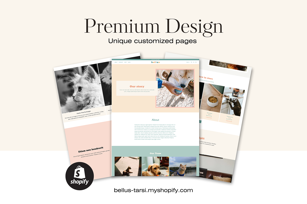 Pastel Shopify Theme Template, a Shopify Template by Tarsi.io (Photo 3 of 4)