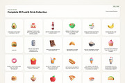 3D Food & Drink Icons, an Emoji Icon by River Visual (Thumbnail 2 of 5)