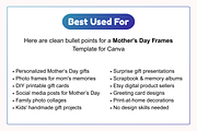 Mothers Day Photo Frame Canva, a Poster Template by Snapybiz (Thumbnail 9 of 12)