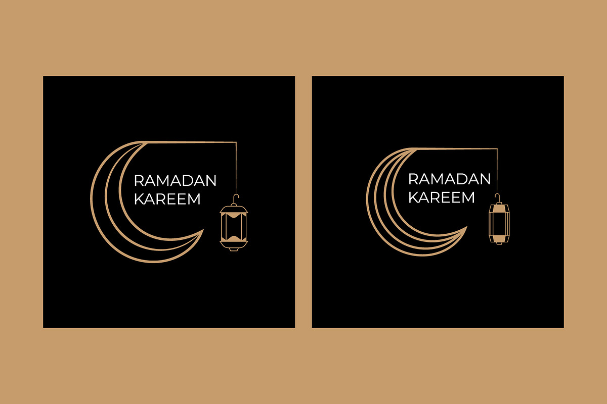 Ramadan Kareem design, a Decorative Illustration by Lakhan1998 (Photo 3 of 6)