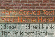 Prikleez, a Font by CozyFonts Foundry (Thumbnail 3 of 5)
