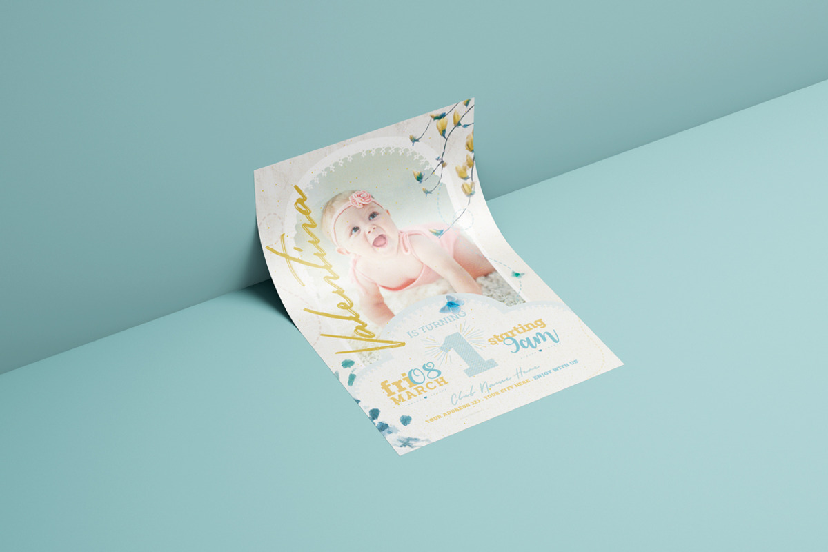 Birthday Invitation Vol.2 Flyer, a Flyer Template by Touringxx Creative Studio (Photo 3 of 3)