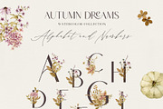 AUTUMN DREAMS watercolor collection, a Seasonal Illustration by long summer (Thumbnail 17 of 18)