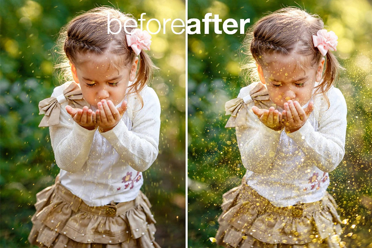Blowing Glitter JPG photo overlays, a Texture Graphic by ZephyrDigital (Photo 5 of 8)