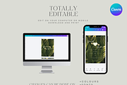 Greenery Wedding Invitation Template, an Invitation Template by InvitingStorys (Thumbnail 5 of 9)