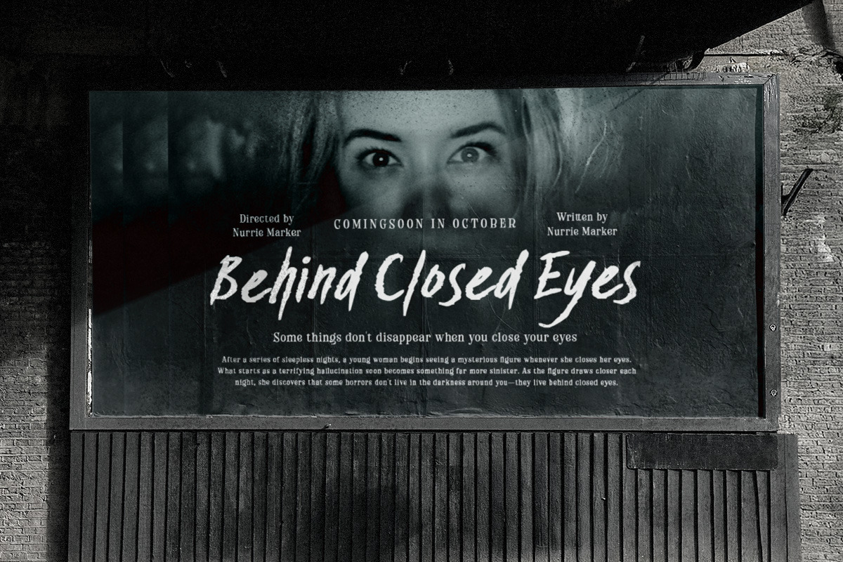 Dark Midnight – Horror Raw Brush, a Handwritten Font by Letterhend Studio (Photo 3 of 9)