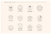 Aloha Summer, logos & prints, a Graphic by Marish (Thumbnail 4 of 9)