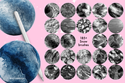 Procreate Ice & Snow texture brushes, a Brush Add-On by Revabrush (Thumbnail 5 of 9)
