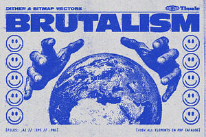 BRUTALISM 400 Brutalist Vectors