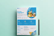 Crypto investment ad flyer, a Flyer Template by Momentostudio (Thumbnail 1 of 5)
