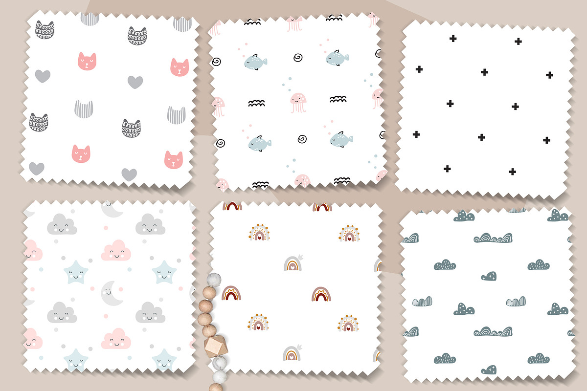 Baby nordic patterns, a Pattern Graphic by Happy Letters (Photo 6 of 14)