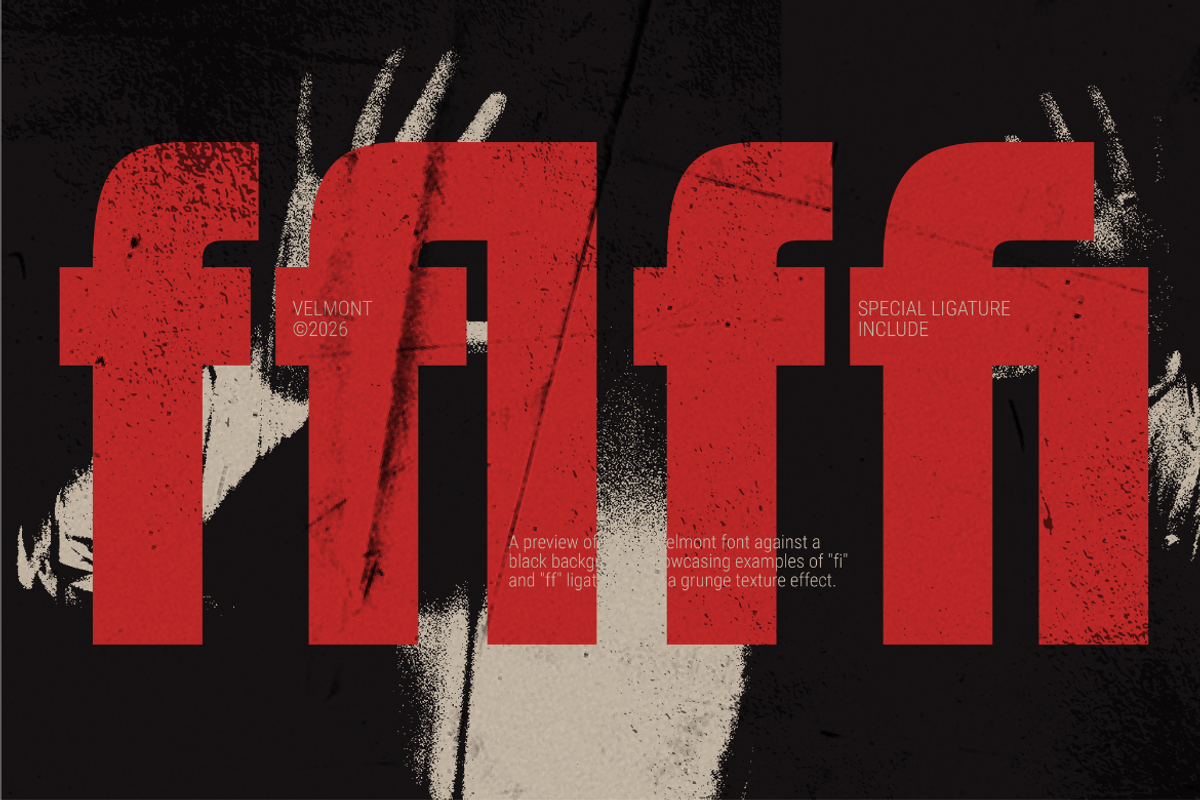 Velmont, a Sans Serif Font by Brand_Hero (Photo 3 of 13)