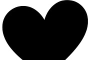 Heart Outline Silhouette, an Object Graphic by Creativeshirt (Thumbnail 2 of 19)