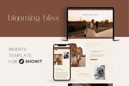 Minimal Boho Showit Template