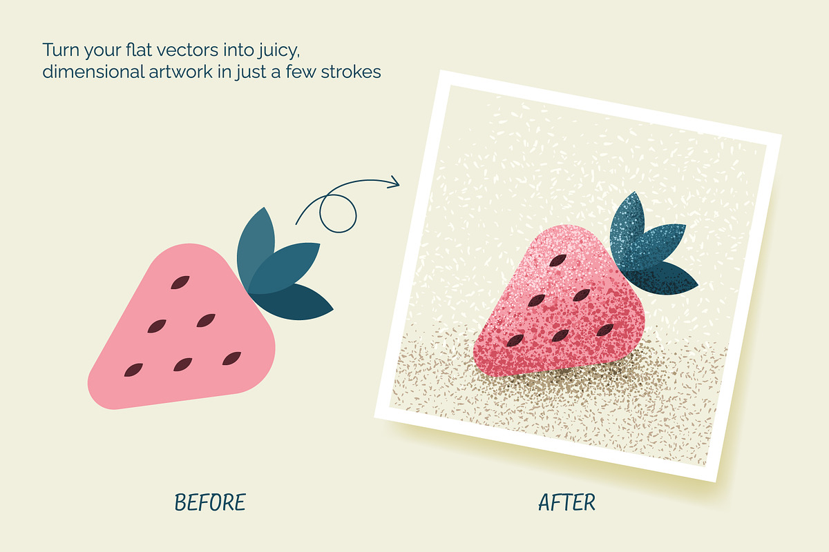 18 Shader Brushes for Illustrator, a Brush Add-On by IuliiaSavko (Photo 4 of 8)