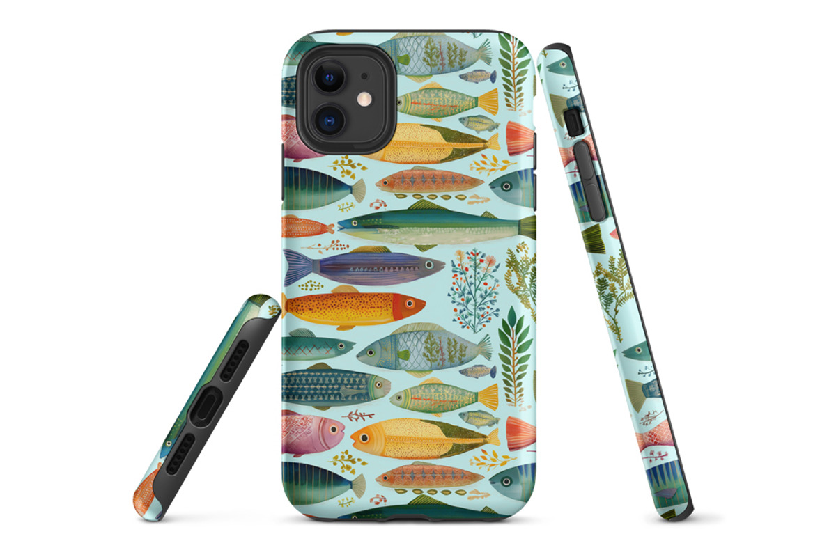 Briny - Fish Sardine Pattern, an Animal Illustration by Brush Berry Studios (Photo 3 of 6)