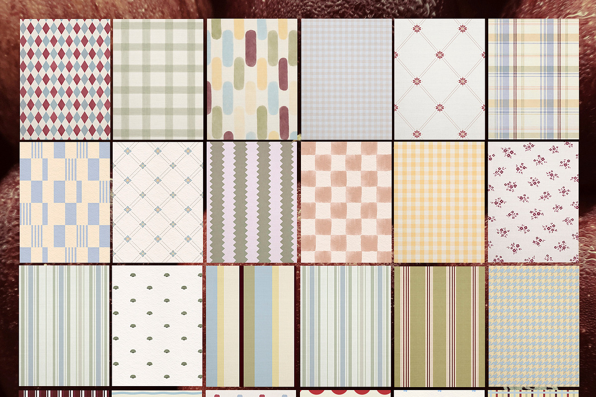 Countryside Print Archive, a Background Graphic by Lidberia (Photo 7 of 9)