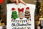 Yarn Crochet Oh Christmas Tree PNG, an Illustration by OK Design (Thumbnail 2 of 4)
