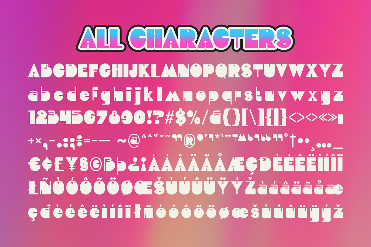 CS Love – Y2K Font, a Sans Serif Font by Craft Supply Co. (Photo 8 of 8)