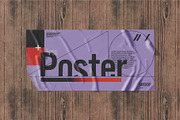 Urban Glued Poster Mockup, an Advertising Mockup by skybluecreative (Thumbnail 1 of 3)