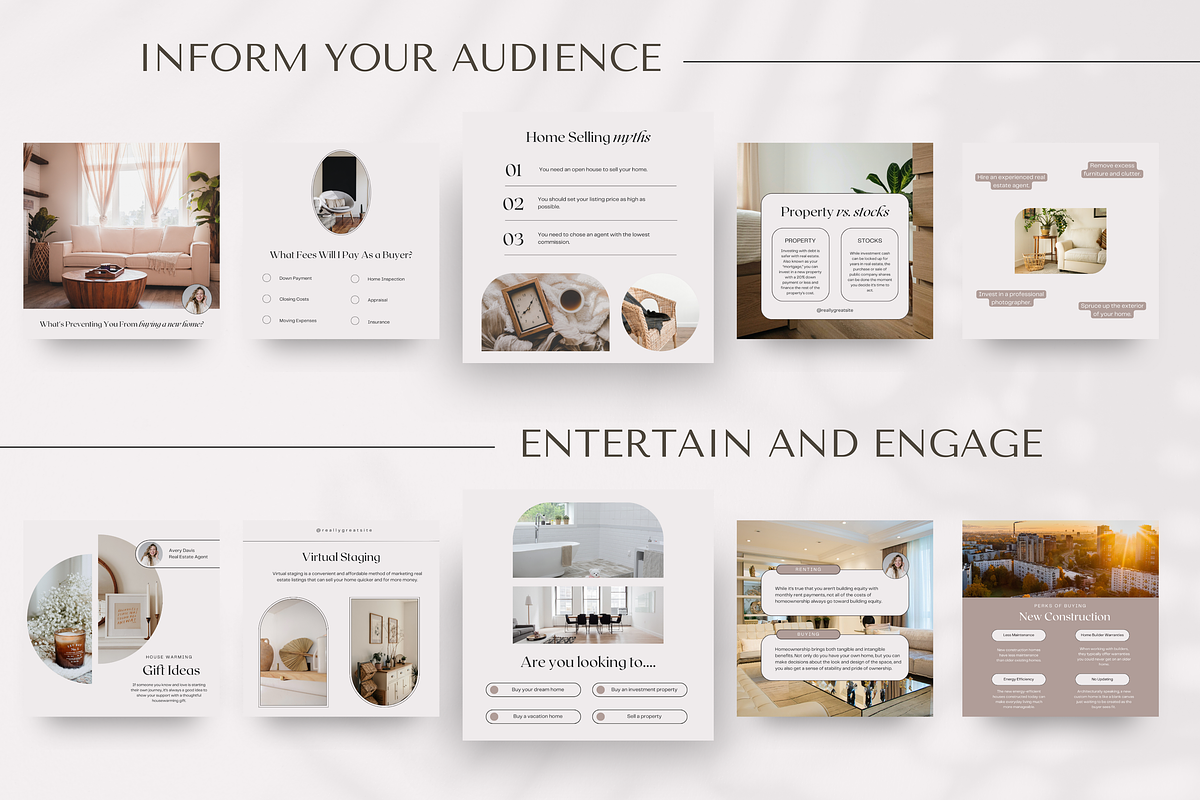 September Real Estate Social Media, a Social Media Template by Marketing Templates Co. (Photo 5 of 9)